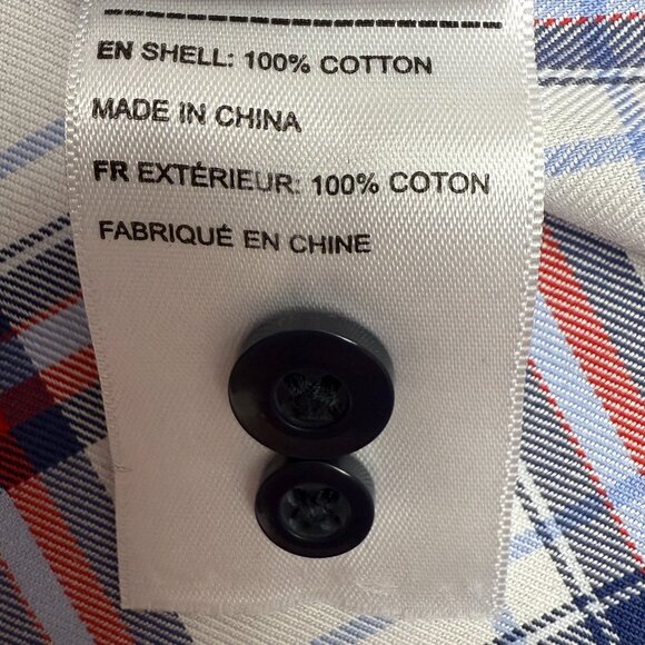 EUC Men's UNTUCKit Baron Wrinkle Free Button Down Long Sleeve Plaid | Size XXL - Picture 10 of 11